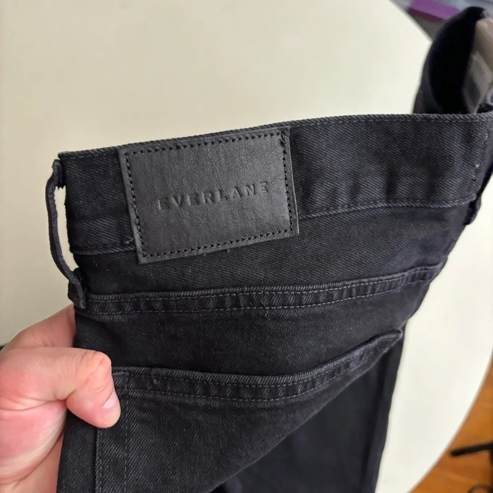 Everlane Men’s Slim Fit Jean Black 33x30 New
